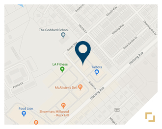 Map of Our Rock Hill Location